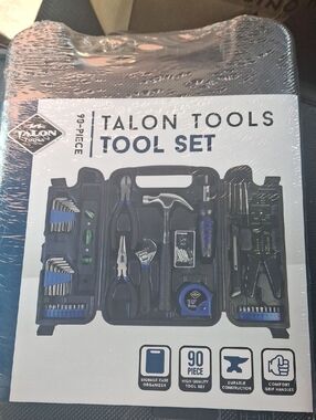 Talon Tools 90-Piece Tool Set - Black/Blue